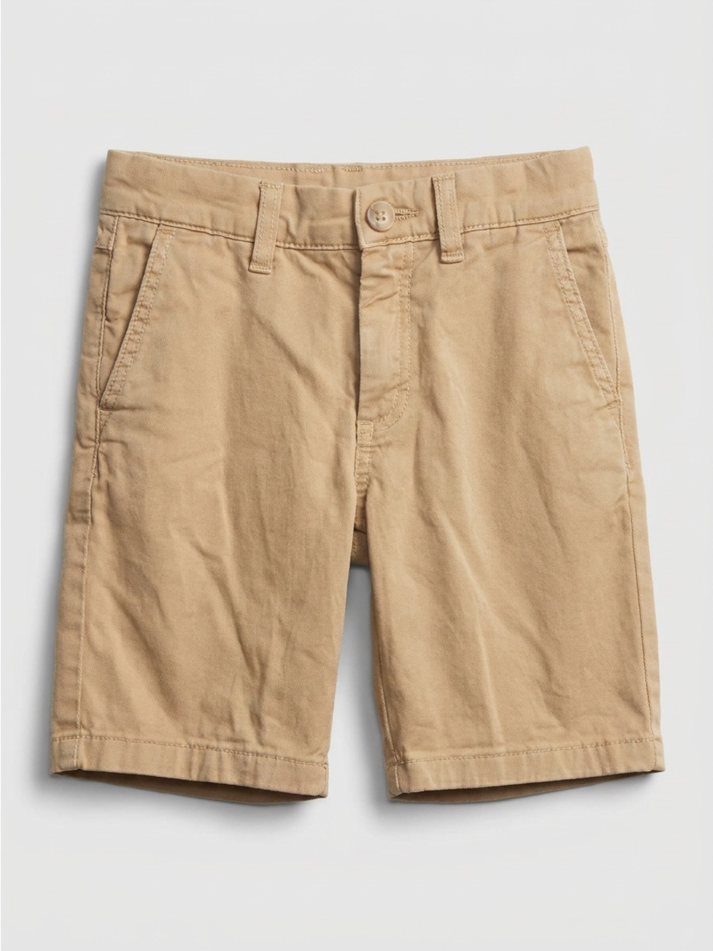 ZARA Boys khaki adjustable waist shorts size 6